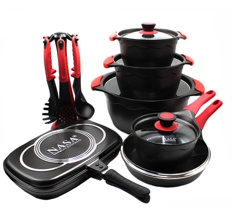 سرویس قابلمه 23 پارچه ناسا NASA 23PCS Cookware Set NS-6041